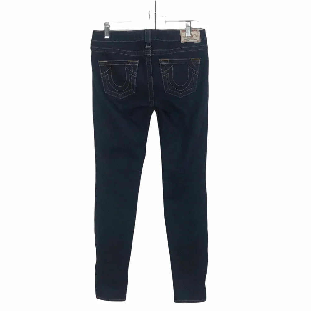True Religion Ankle Zipper Skinny Jeans
